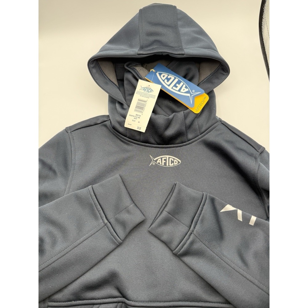 AFTCO AFTECH Boys Pullover Hoodie Fleece M (10/12 yrs) Long Sleeve New with tags